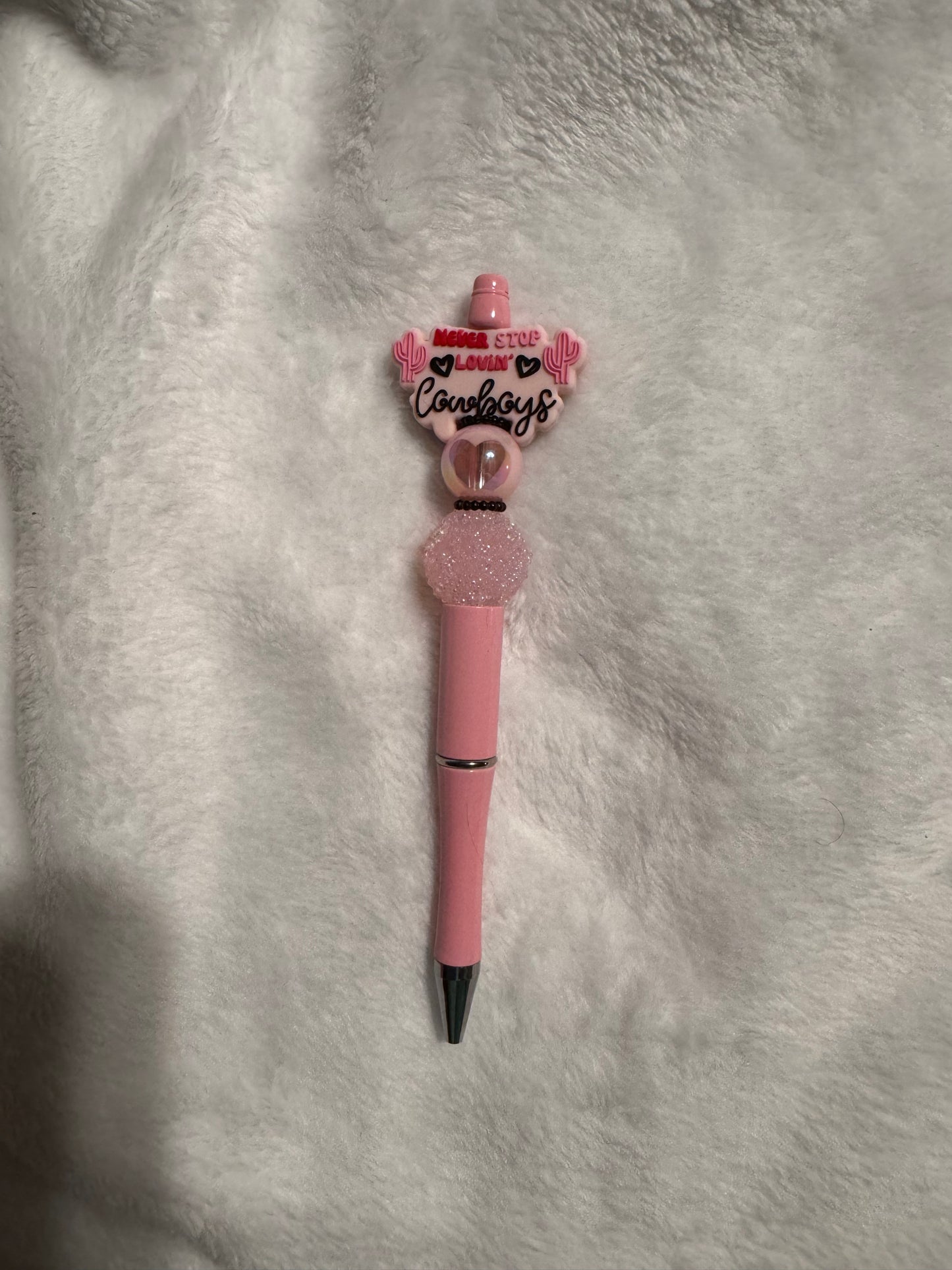 Never stop loving cowboys pen