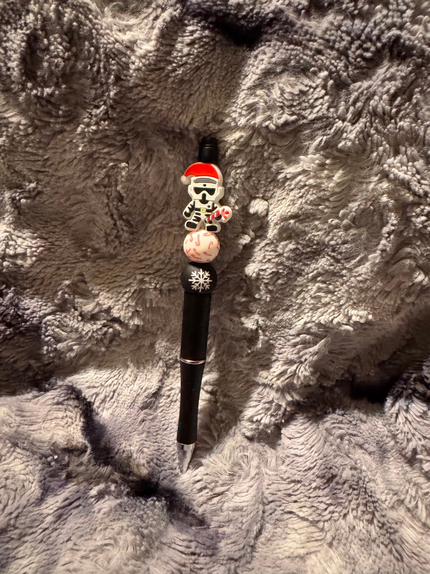 Christmas storm trooper pen