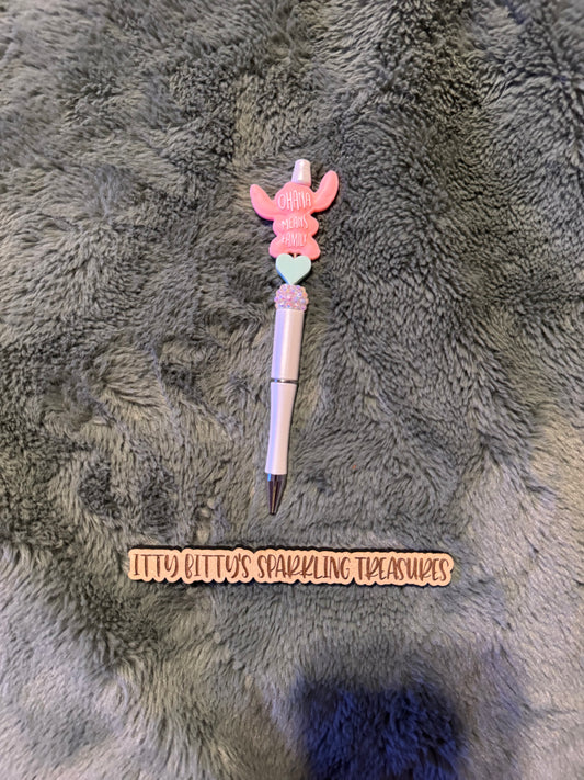 Ohana means family pen￼