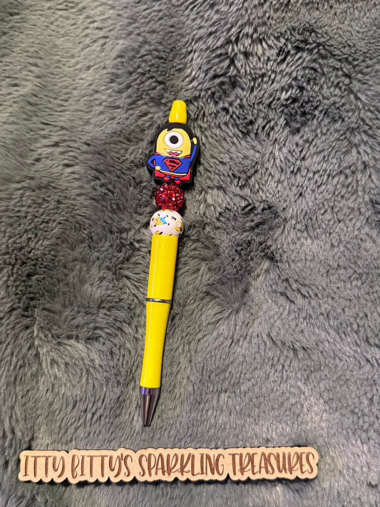 Superhero minion pen