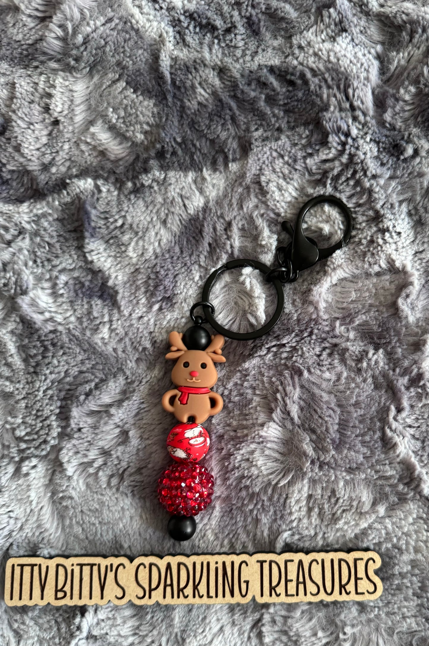 Rudolph keychain