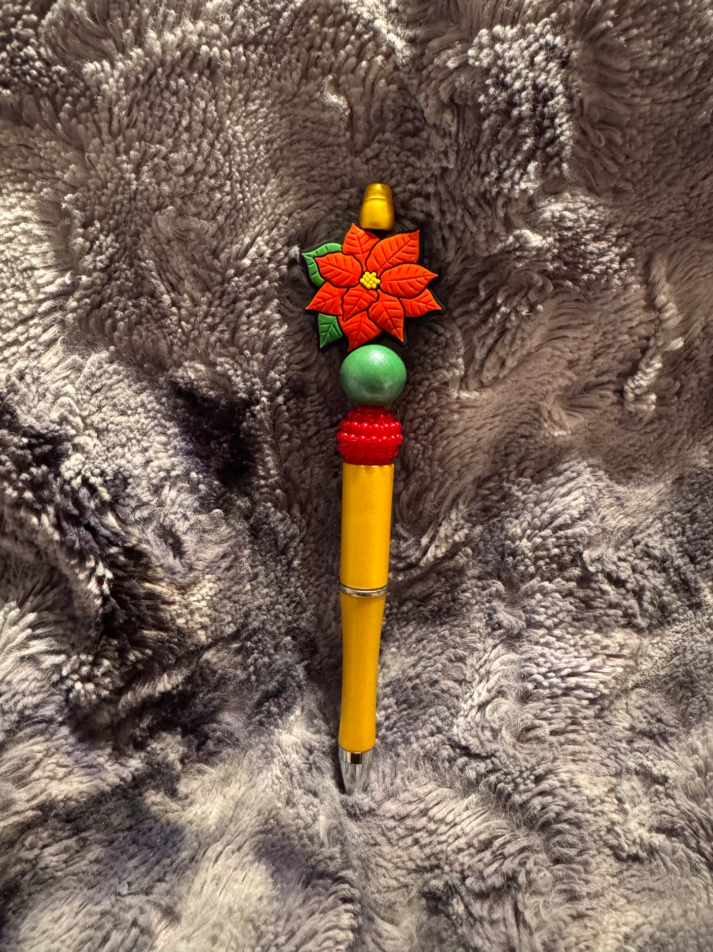 Poinsettia pen