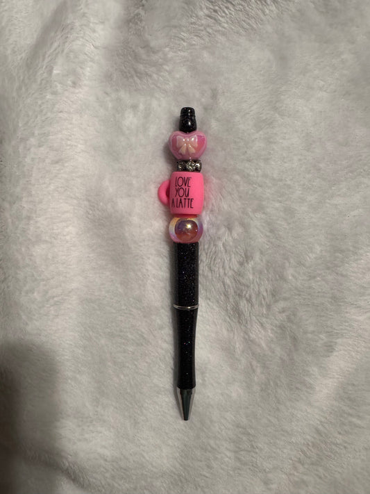 Love you a latte pen