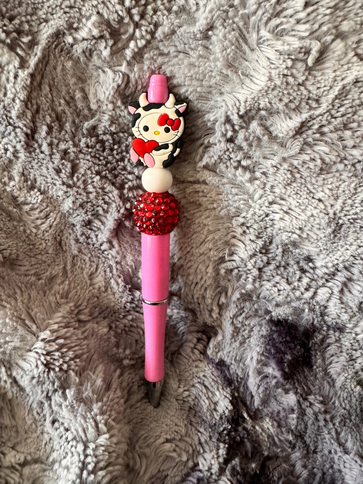 Cow hello kitty pen