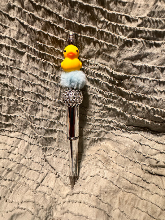 Rubber ducky pen