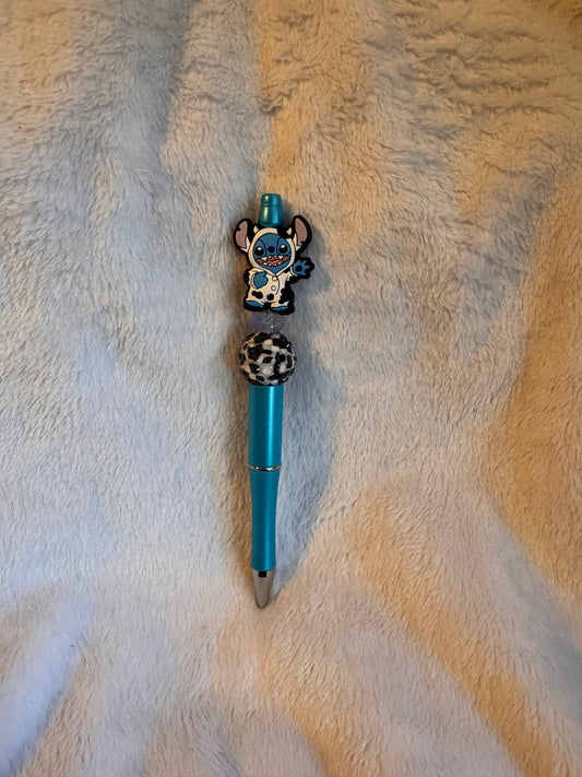 Cow stitch pen