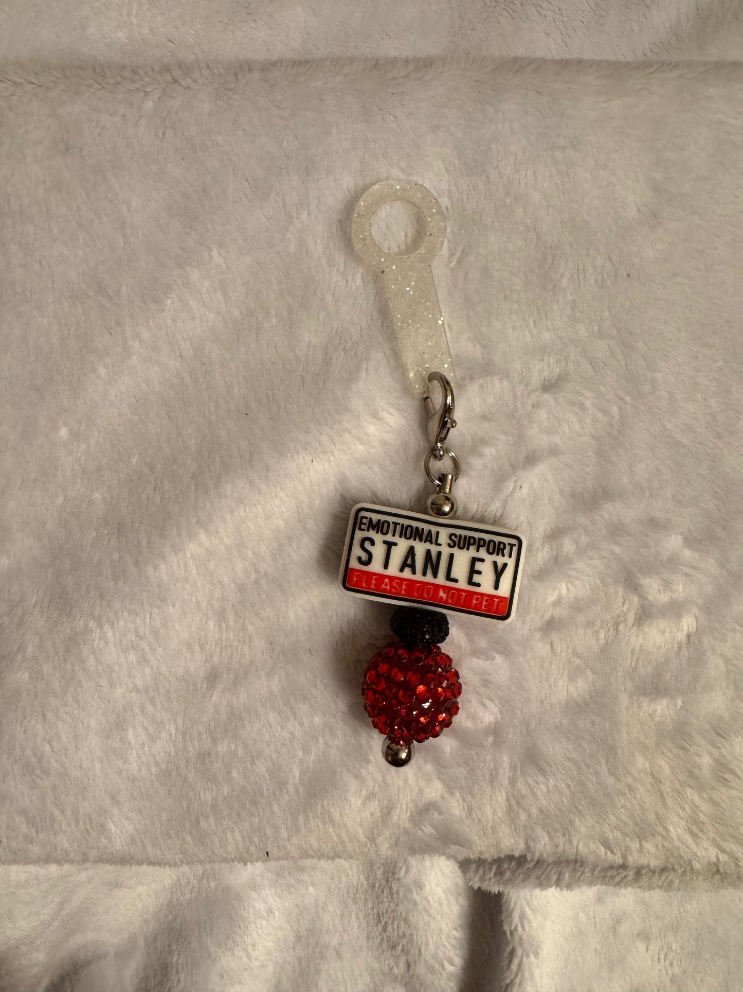 Stanley straw charm