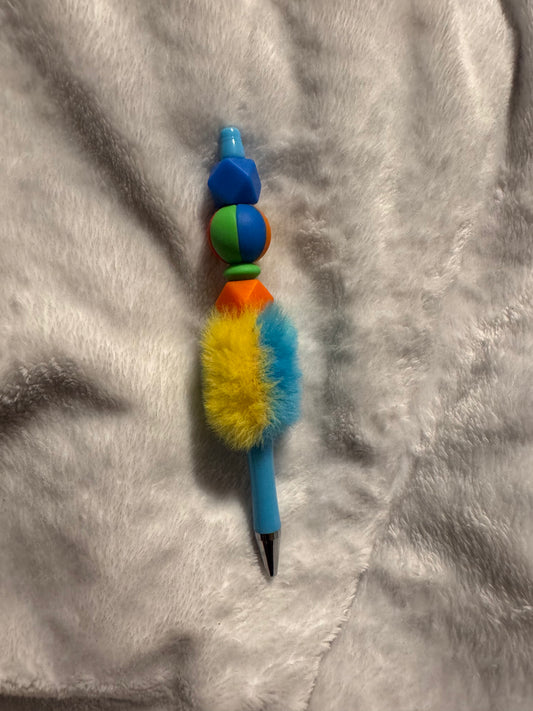 Beach ball pen