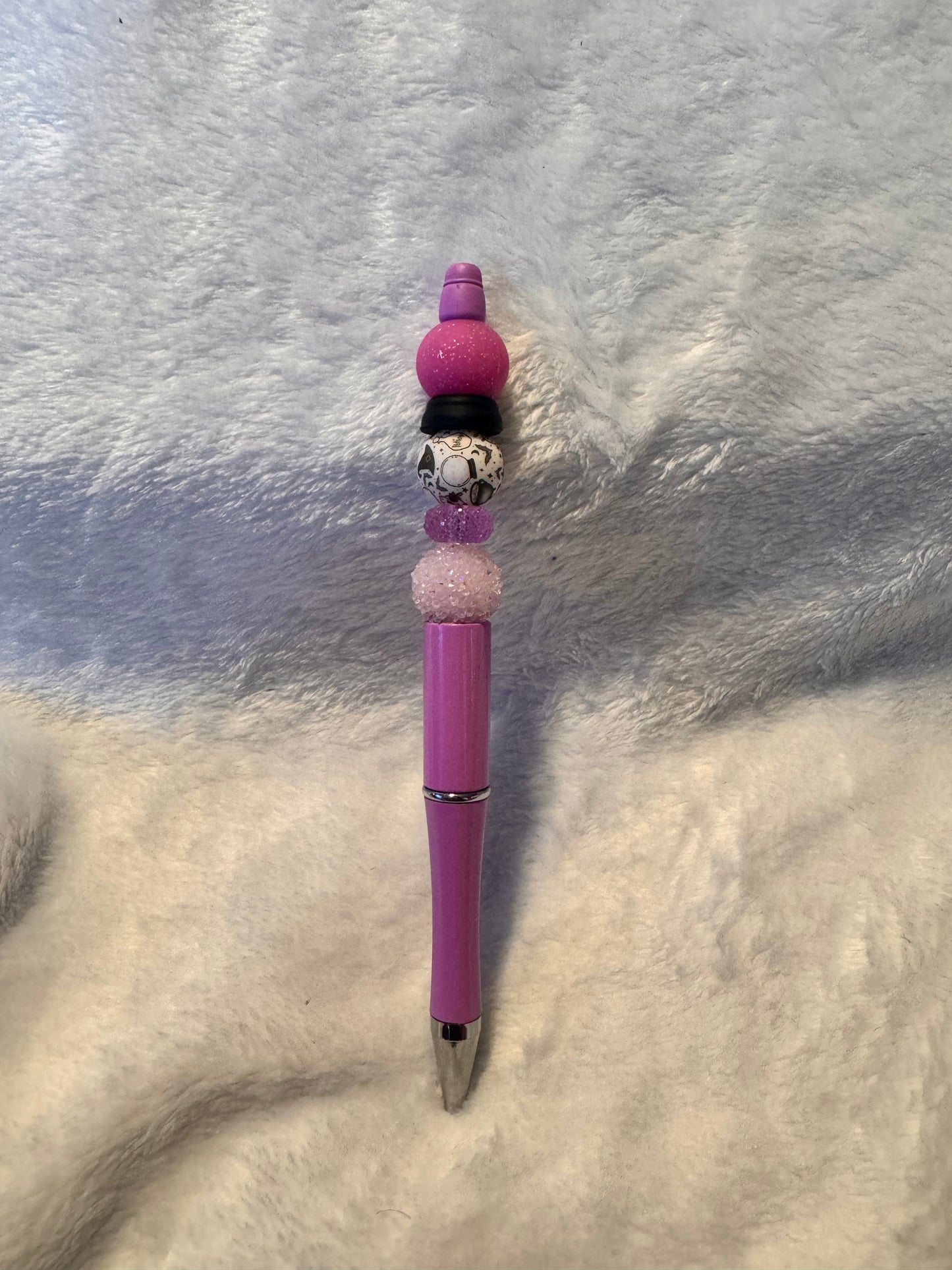 Crystal ball pen