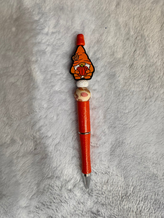 Pumpkin gnome pen