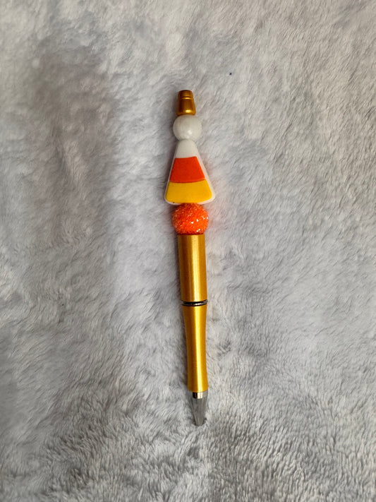 Candy corn pen