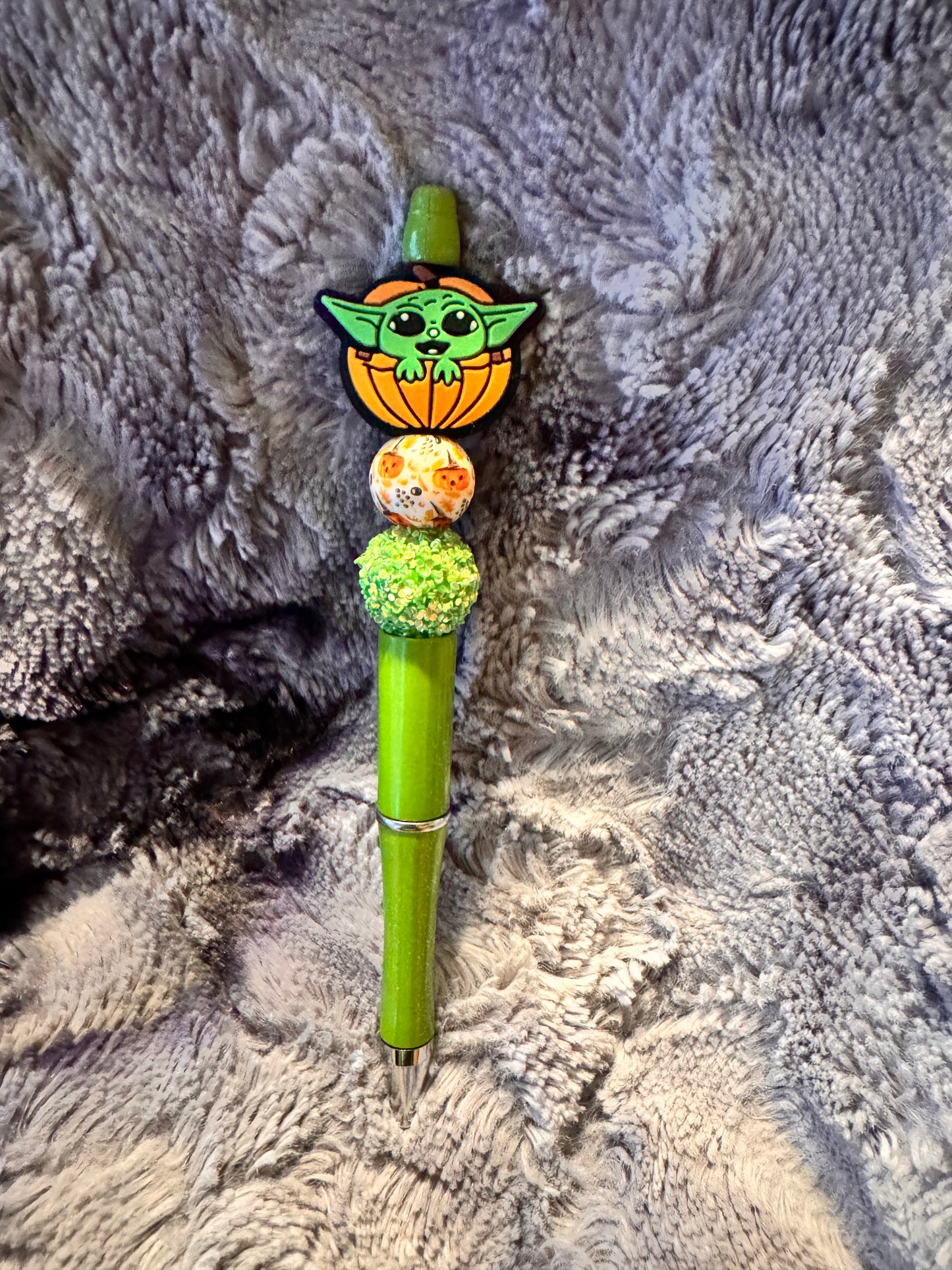 Pumpkin yoda pen